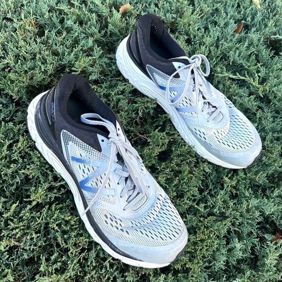 New Balance Men's 840 V4‎ Athletic Running Shoes Size 12.5 Gray Blue - Picture 3 of 13